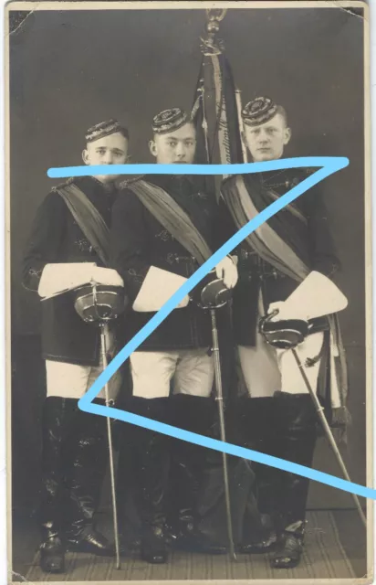 Foto AK Freie Burschenschaft RHENANIA NÜRNBERG um 1931 Studentika Student Kolb