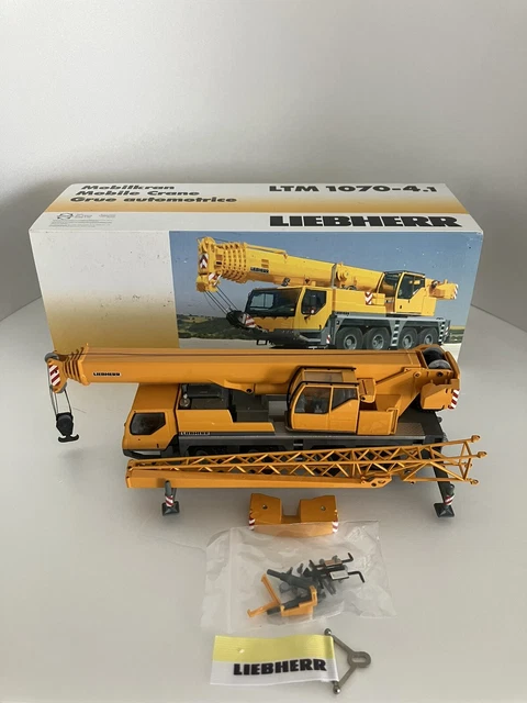 CONRAD - GRUE mobile LIEBHERR LTM 1070-4 4 essieux aux couleurs HOFMANN - 1/5... EUR 162,23