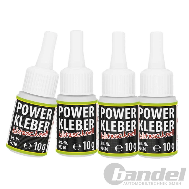 4x10g PETEC POWER ADESIVO UNIVERSALE SECONDO ADESIVO FULMINEO