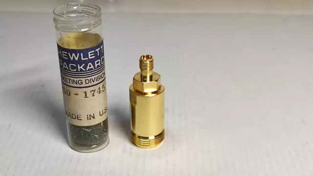 HP 1250-1745  adapter 3.5mm female to N female