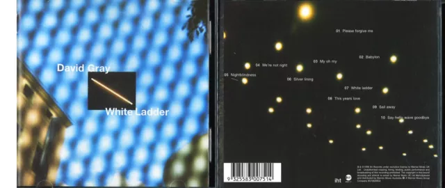 123D New Sealed (Cd) David Gray | White Ladder