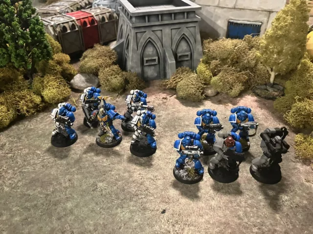 Space Marine Tactical Squad Warhammer 40k Game OOP Assault On Black Reach