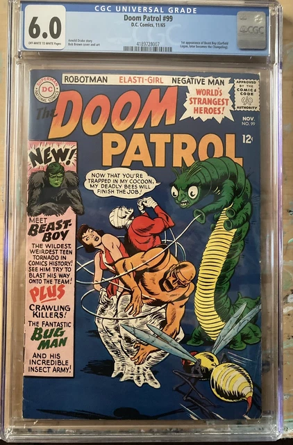 Doom Patrol #99 (CGC 6.0) 1st app Beast Boy / Changeling / Teen Titans