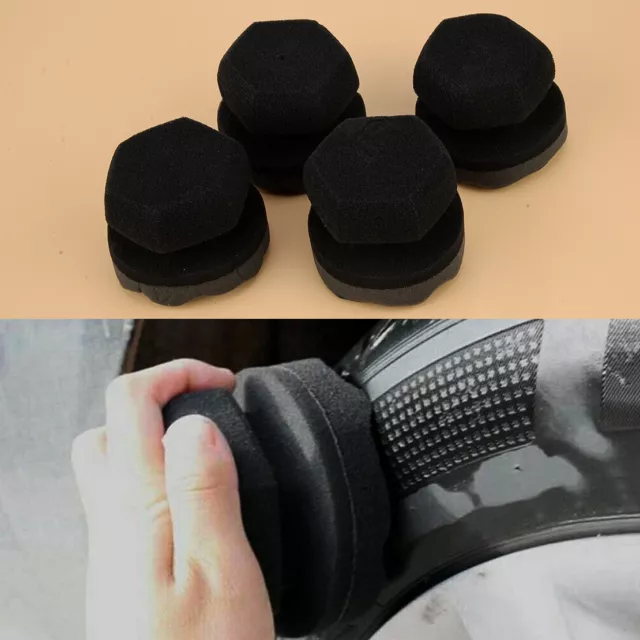 Car 8cm Polishing Waxing Pad Sponge Buff Buffing Tyre Brush Polisher Tool