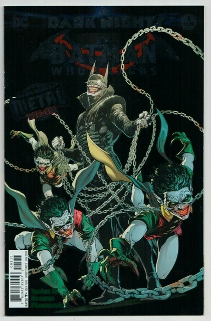 BATMAN WHO LAUGHS #1 First Printing Foil Cover DARK NIGHTS 2017 DC 1st Print