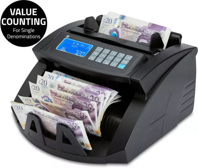 Bank Note Banknote Money Currency Counter Count Automatic Pound Cash Machine