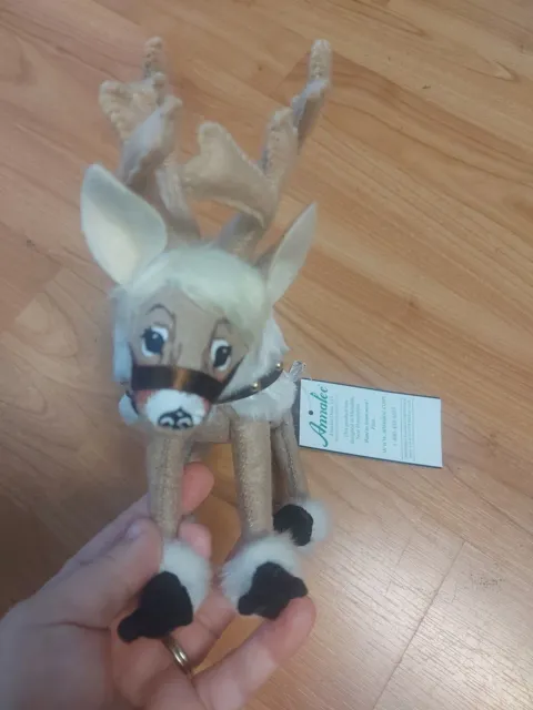 Annalee 8 inch Alpine Reindeer 2013 - Pre-owned with tag