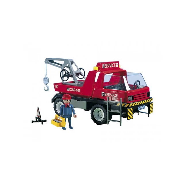 MZ LOT PLAYMOBIL Camion Sunset Express Semi Remorque Porte Conteneur