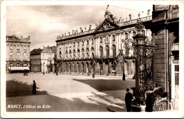 Vintage Postcard - Nancy, La Place Stanislas France L’hotel de Ville