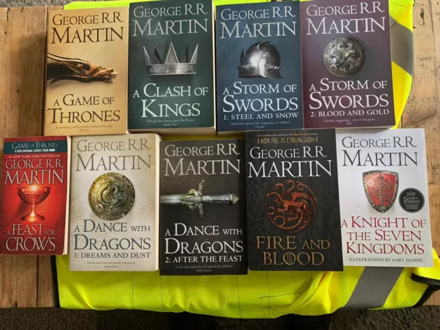 Game of thrones books Complete Set George RR Martin