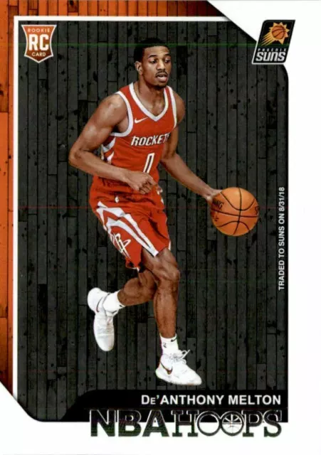 2018-19 Panini NBA Hoops #265 De'Anthony Melton RC Phoenix Suns NM Trading Card