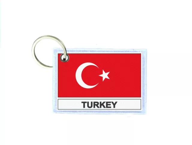 Schlusselring schlusselanhanger gedruckt Flaggen flagge fahne TR turkei