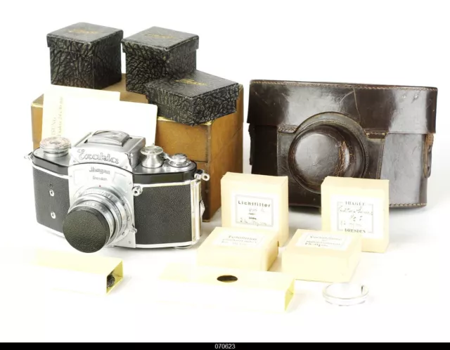 Ihagee Kine Exakta 3rd Version Set Mint Box Service