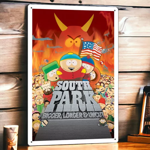 South Park Metal Poster Tin Sign Plaque 8 x 12 inches TV Series