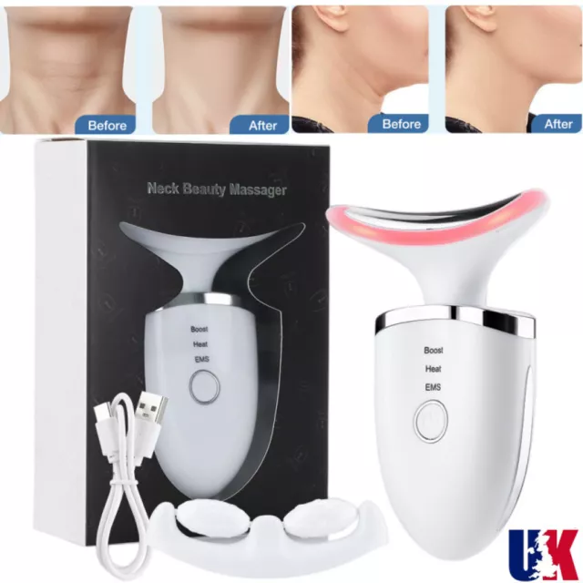 V Shaping Massager Electric Slim Double Chin Removal device neck wrinkles lift~