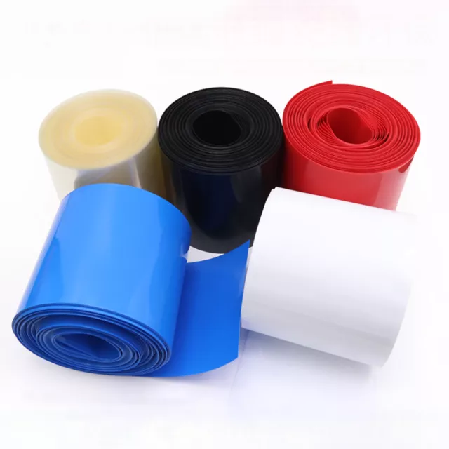 1M PVC Heat Shrink Tubing Wrap RC Battery Pack Wide 125 to 625mm LiPO NiMH NiCd 3