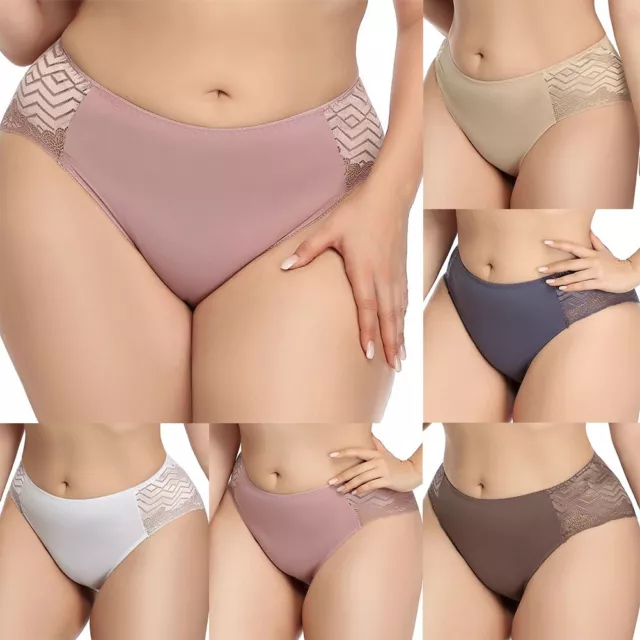WOMEN\'S PANTIES BIG Size Breathable Seamless Underwear Sexy Underpants  $15.12 - PicClick AU