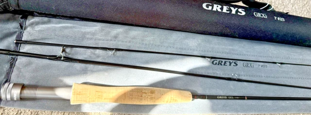 GREYS GRXI FLY Rod,9ft #7/8,4 Piece Carbon,In Tube £57.88
