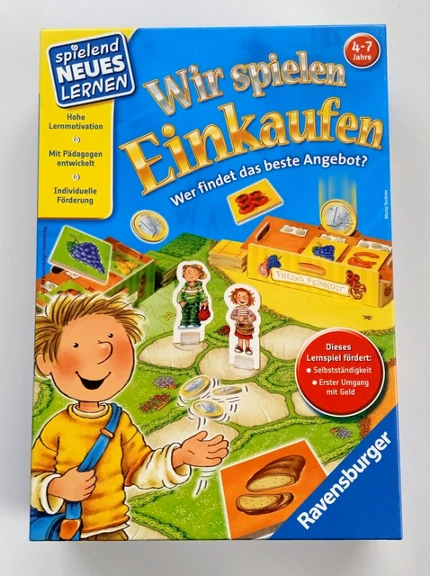 Lernspiel Ravensburger Wir spielen Einkaufen Sammelspiel ab 4 Jahre NEU