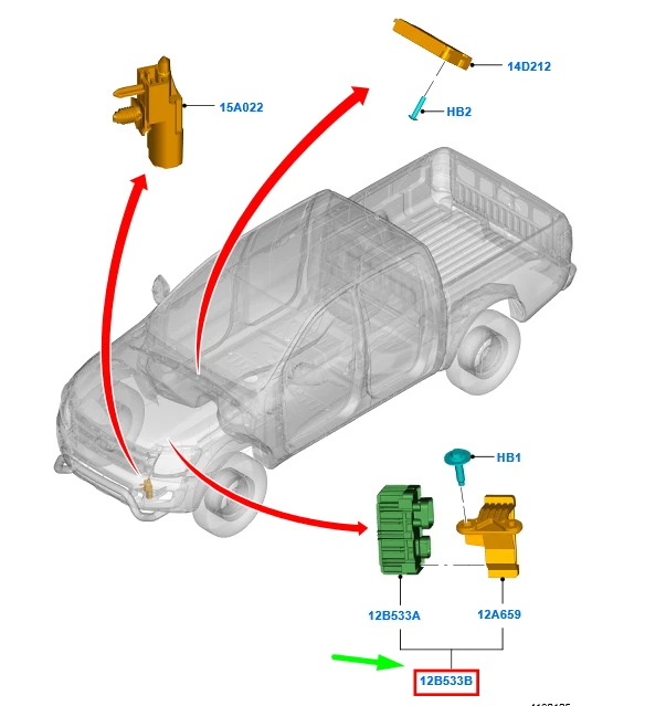 FORD RANGER T6 MK1 Glow Plug Control Relay Assy 1724769 NEW GENUINE £