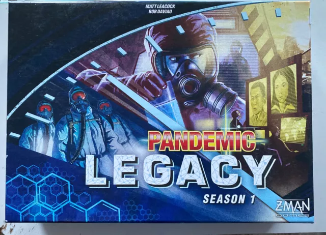 Pandemic Legacy Season 1 Blue Edition Board Game Z-Man Games 2015 **