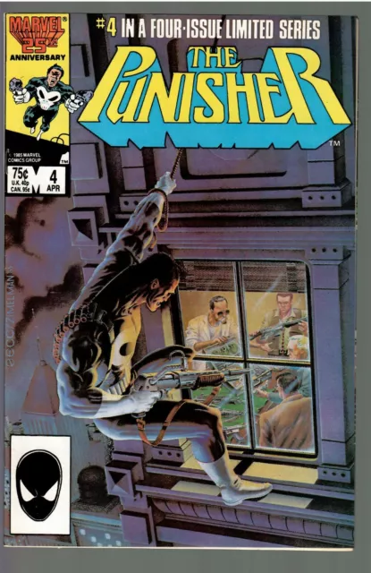 Punisher #4 1986 VF Limited Series 4 of 4 (Marvel)