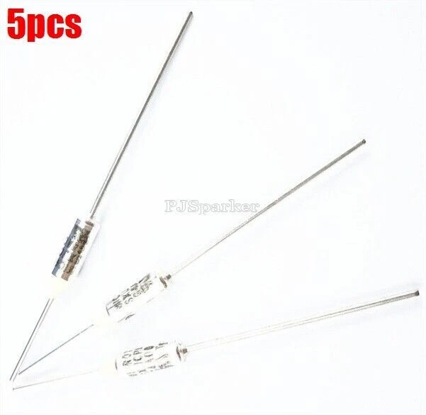 5Pcs Microtemp Thermal Fuse 192℃ Cutoff 10A 250V G4A00 New Ic bb #A6-10