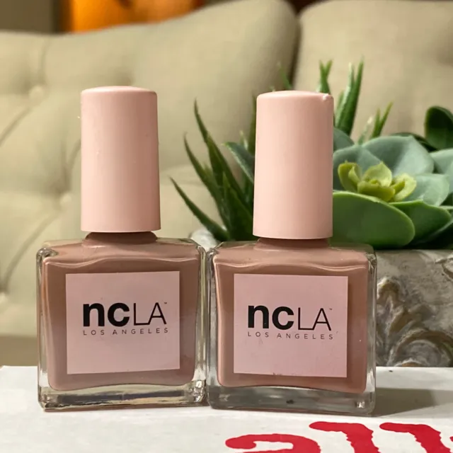 3 NCLA Nail Polish Luxury Lacquer - 75° IS FREEZING IN LA Full Size NWOB 2