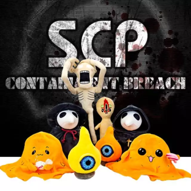 SCP-173 Sculpture Containment Breach Plush Soft Toy Horror 