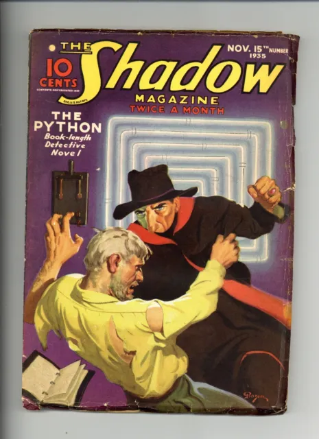 Shadow Pulp Nov 15 1935 Vol. 15 #6 VG/FN 5.0