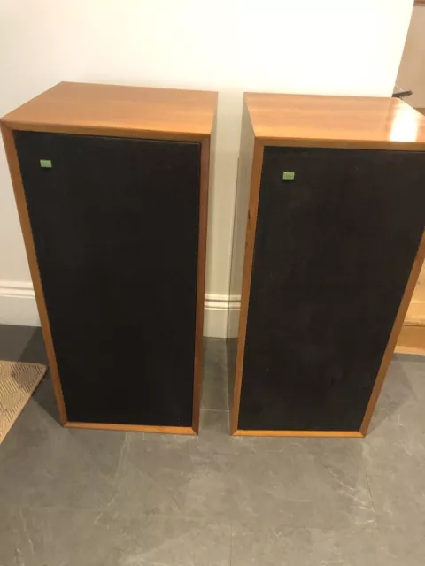 Lowther Speaker Cabinets With Original Badges