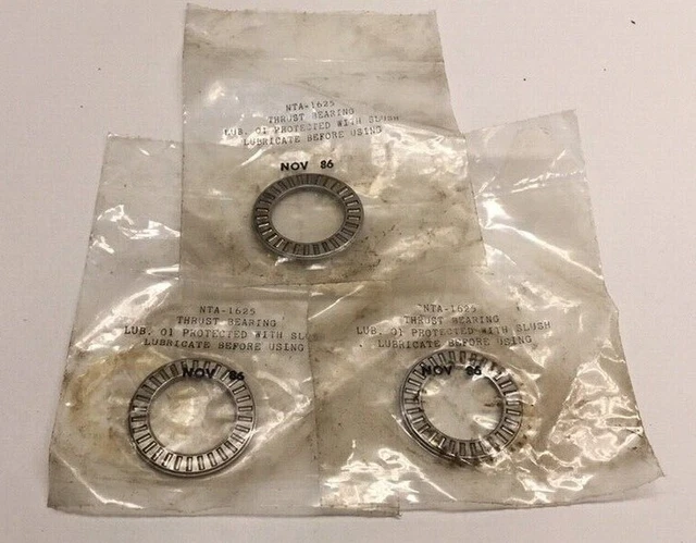 Torrington NTA1625 Needle Roller Thrust Bearing (Pack of 3) NTA-1625