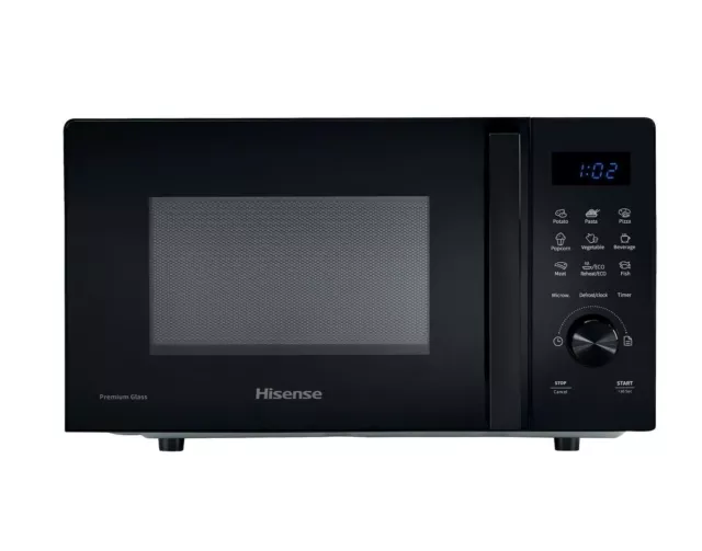 Hisense H20MOBSD1H Mikrowelle 20 Liter 700 Watt Microwave 10 Leistungsstufen NEU