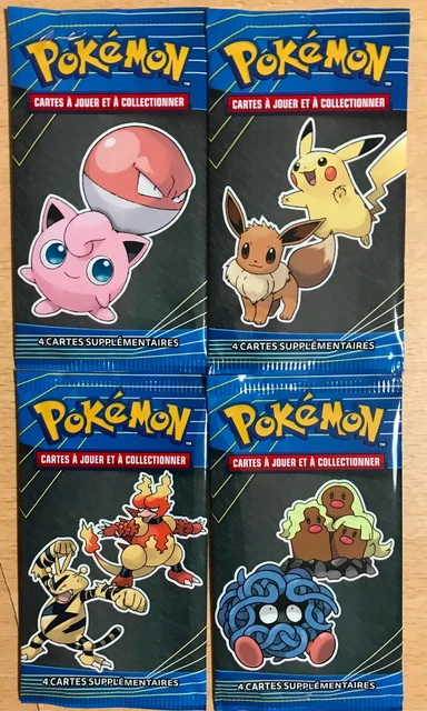 thumbnail image 2 of LOT OF 4 POKEMON CARD BOOSTERS - McDonald's 2019 Happy Meal Art Set - Factory Sealed 2 of 3