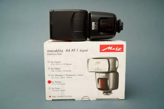 Metz Mecablitz 44 AF-1 TTL Flash Speedlite For Pentax