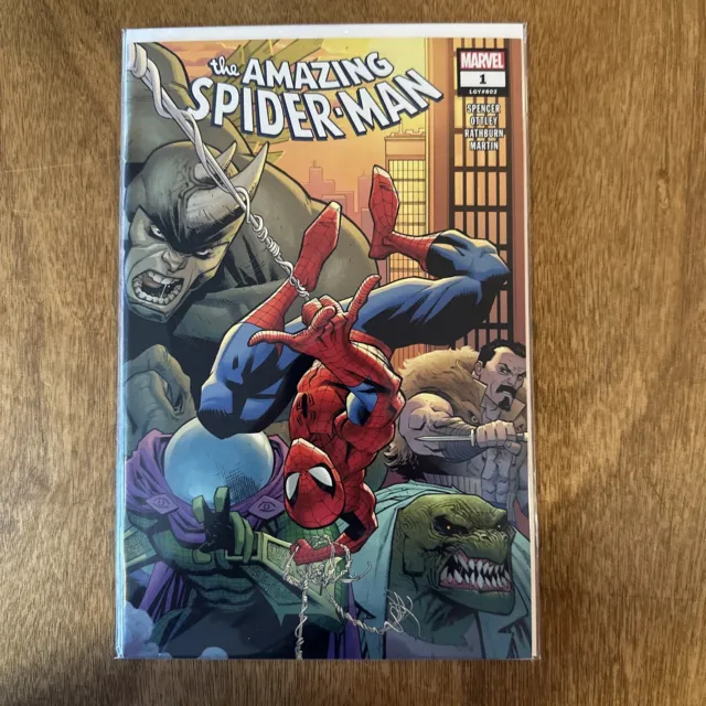 Amazing Spider-Man by Nick Spencer #1 Wraparound Variant Marvel 2018