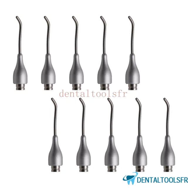 10Pcs Buses d’Aéropolisseur Dentaire Dental Air Flow Polisher Spray Nozzle