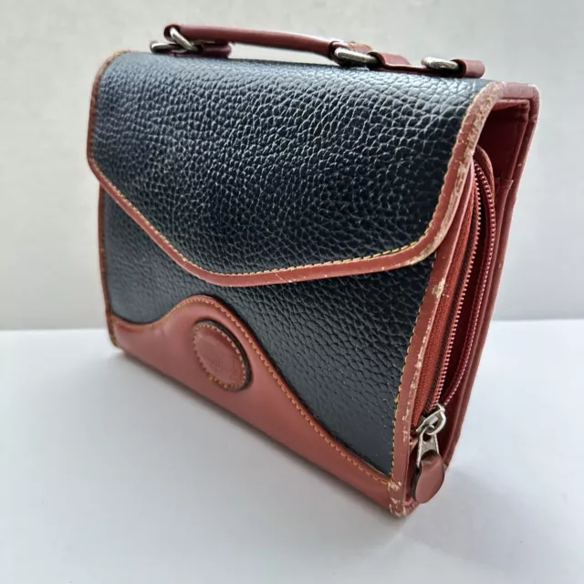 Vintage Ultimate Style Agenda Travel Bag Organizer Wallet Card Holder Brown Snap