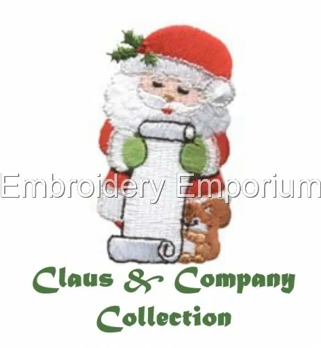 Claus & Company Collection - Machine Embroidery Designs On Usb