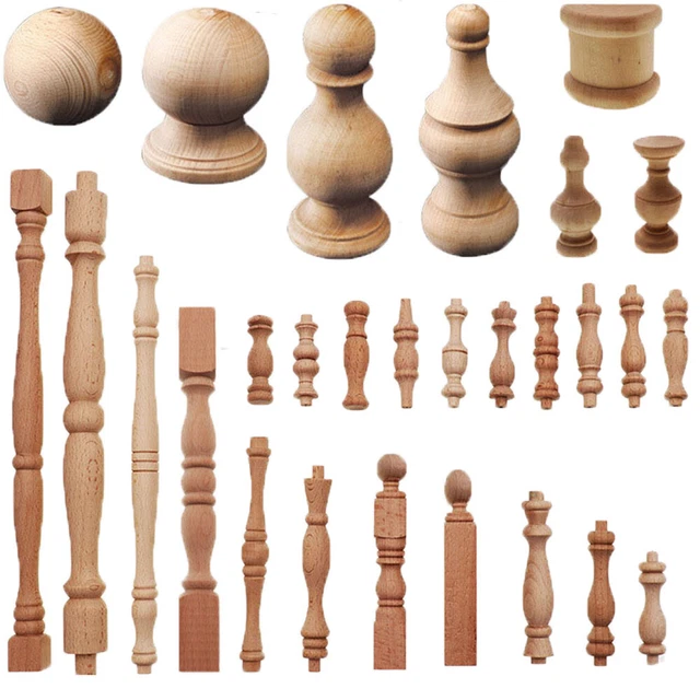 Stile Piedi Armadio Mobili Gambe Vintage Legno Intagliato Arredamento Casa