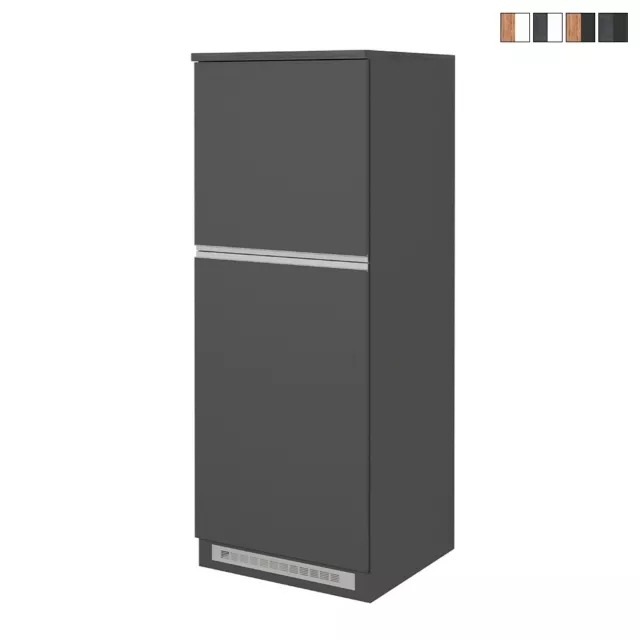 Móvil cubierta para frigorífico empotrado de 2 puertas, contenedor de cocina 60x