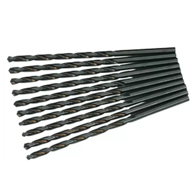 1x HSS Long Series Drill Bits Professional Long Ground Flute M2 Steel -All Sizes