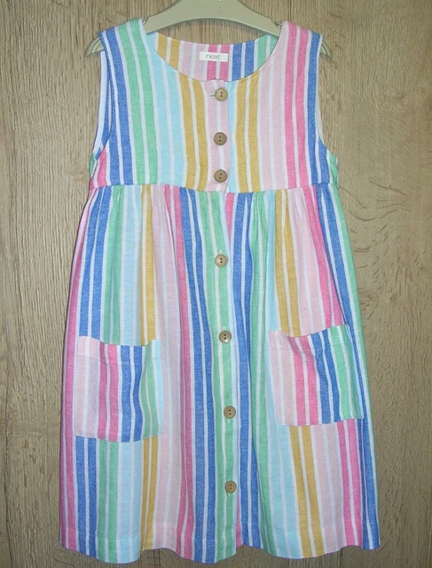 NEXT MATALAN F&F etc Girls Summer Bundle Tops Dress Shorts Skirt Age 6-7 122cm 2
