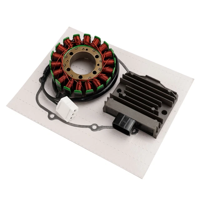 4744-Statore Bobina Alternatore Compatibile Con SUZUKI AN 400 BURGMAN