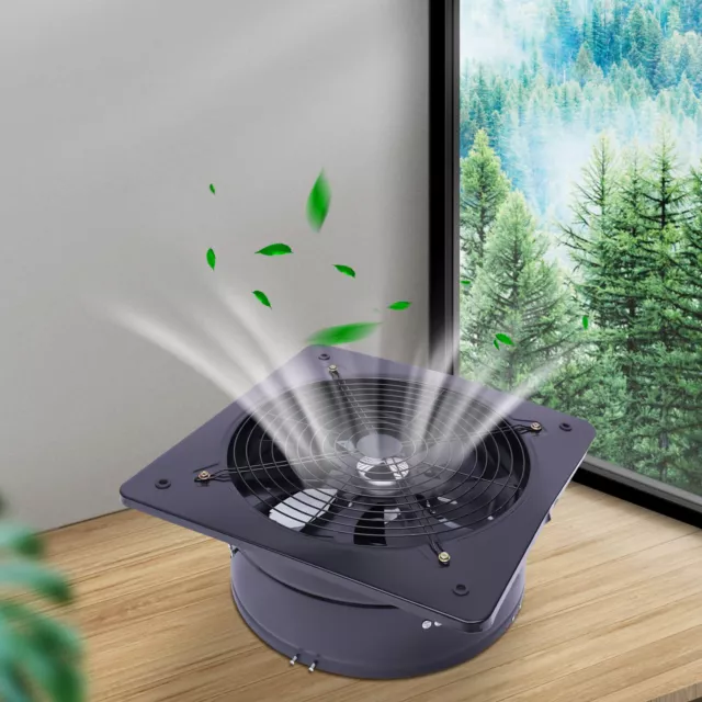 750W 16''Axial Fan Ventilation Extractor Air Blower Fan w/Grill
