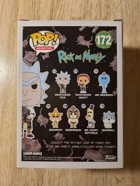 Weaponized Rick The Rick and Morty TV Show POP! Animation #172 Vinyl Figur Funko 2