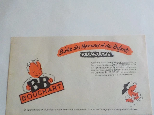 Buvard Ancien Biere Brasserie Bouchart Saint Amand Les Eaux 4