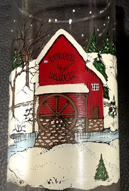 Set 4-Burger Ranch Drinking Glasses