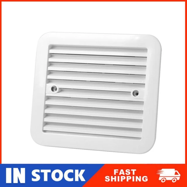 RV FRIDGE VENT with Fan Silent Trailer Caravan Side Air Ventilation