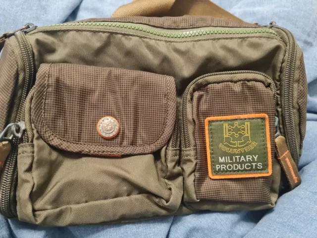 Large MILITARY PRODUCTS Waist  Bag Money Belt Fanny Pouch Travel ARMY GREEN